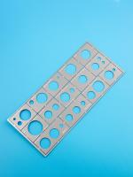 3814 JAS Трафарет окраски катков гусеничной техники.