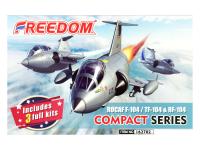 162702 Freedom Model Kits Набор самолётов ROCAF F-104/TF-104 + RF-104 162702 Freedom Model Kits Набор самолётов ROCAF F-104/TF-104 + RF-104