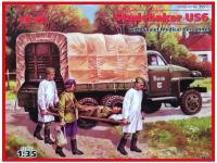 35513 ICM Автомобиль Studebaker US6 с мед.персоналом (1:35) 35513 ICM Автомобиль Studebaker US6 с мед.персоналом (1:35)