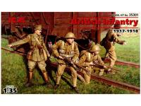 35301 ICM Фигуры Британская пехота (1917-1918) (1:35) 35301 ICM Фигуры Британская пехота (1917-1918) (1:35)