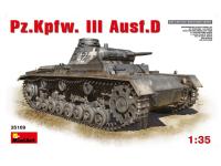 35169 MiniArt Немецкий средний танк  Pz.Kpfw.III Ausf.D  (1:35)