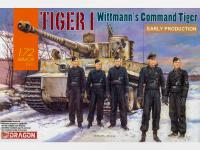 7575 Dragon Немецкий тяжелый танк  Tiger I (ранний выпуск), М. Виттмана (1:72)