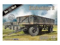 DW35006 Das Werk Немецкий прицеп Einheitsanhanger 5t (1:35) DW35006 Das Werk Немецкий прицеп Einheitsanhanger 5t (1:35)