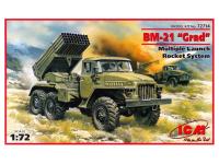 72714 ICM ВМ-21 Град, реактивная система залпового огня (1:72) 72714 ICM ВМ-21 Град, реактивная система залпового огня (1:72)